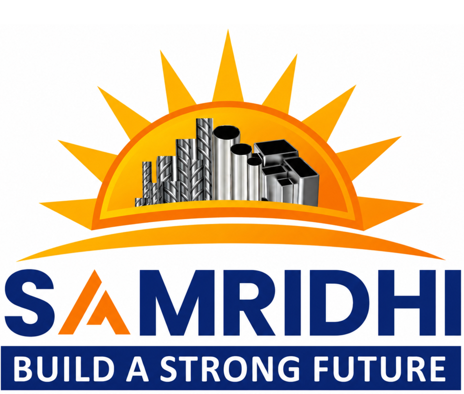 Samridhi Pipes – Build a Strong Future logo